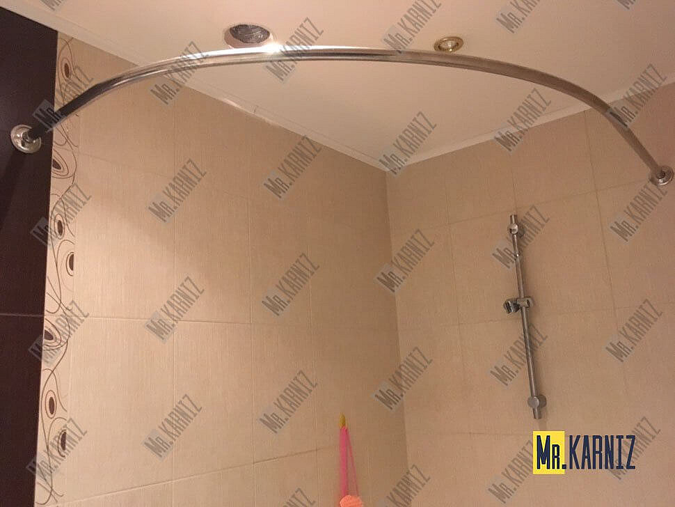 Карниз для ванны Aquatika Готика 150х90 Усиленный 25 мм MrKARNIZ фото 9