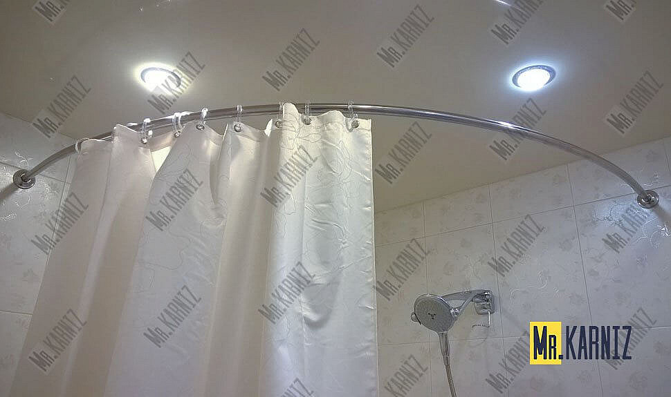 Карниз для ванны Aquatika Готика 150х90 Усиленный 25 мм MrKARNIZ фото 12