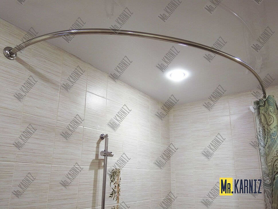 Карниз для ванны Aquatika Готика 150х90 Усиленный 25 мм MrKARNIZ фото 13