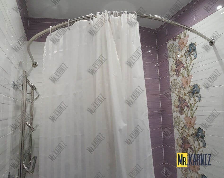 Карниз для ванны Ravak Lovestory 185х135 Усиленный 25 мм MrKARNIZ фото 8