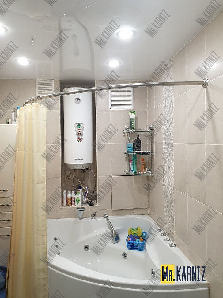 Карниз для ванны Eurolux Римини 150х150 Усиленный 20 мм MrKARNIZ фото 16