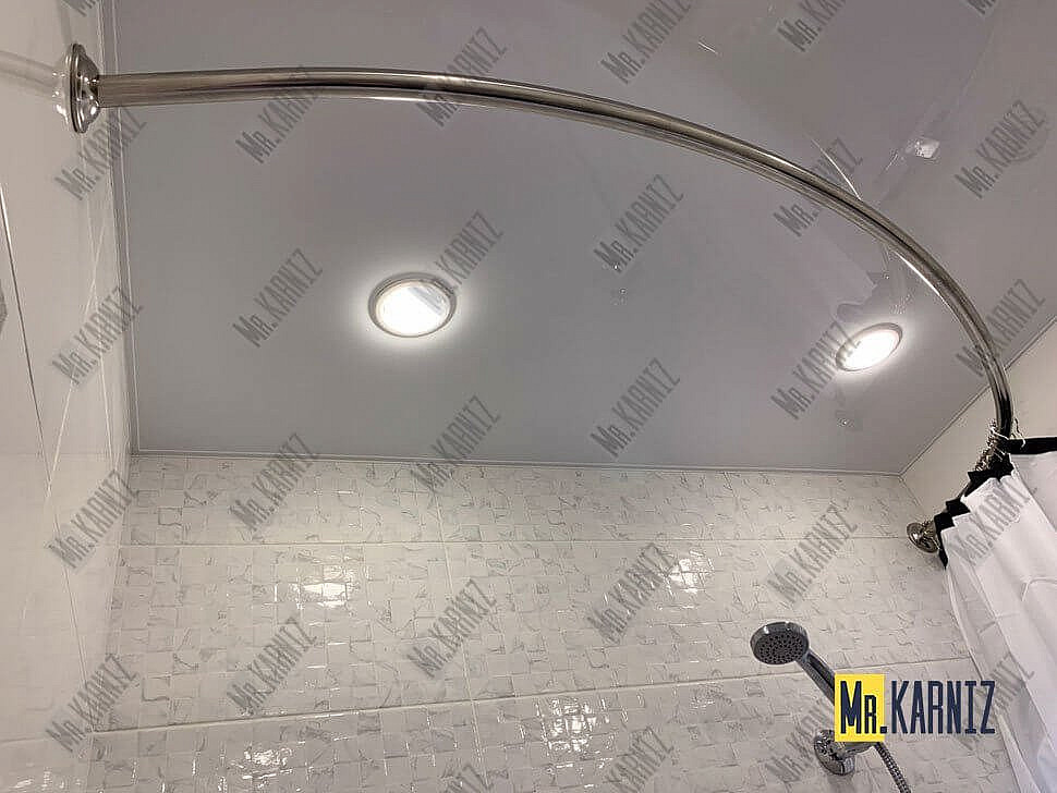 Карниз для ванны Aquanet Capri 160х100 Усиленный 20 мм MrKARNIZ фото 10