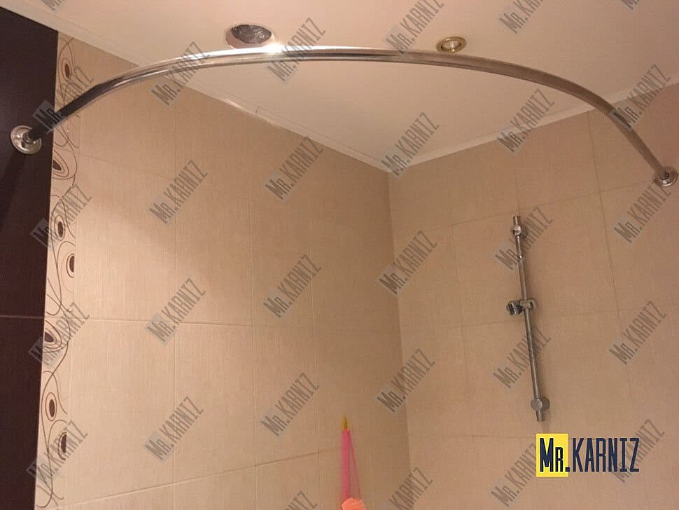 Карниз для ванны Aquanet Capri 160х100 Усиленный 20 мм MrKARNIZ фото 14