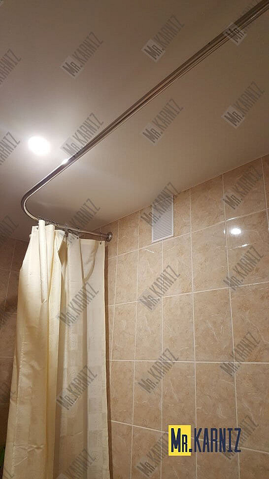 Карниз для ванны Aquanet Accord 150х100 Усиленный 20 мм MrKARNIZ фото 9
