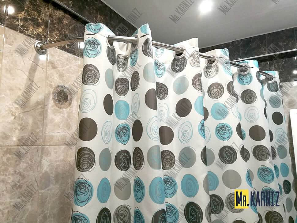 Карниз для ванны Aquatika Готика 150х90 Усиленный 25 мм MrKARNIZ фото 6