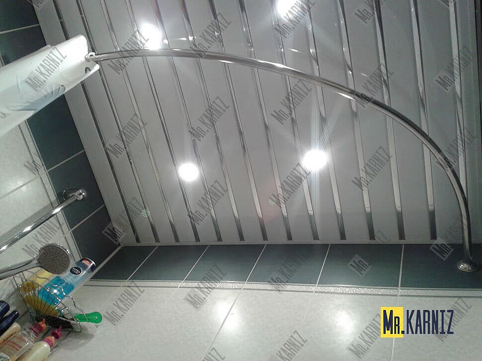 Карниз для ванны Aquatika Готика 150х90 Усиленный 25 мм MrKARNIZ фото 7