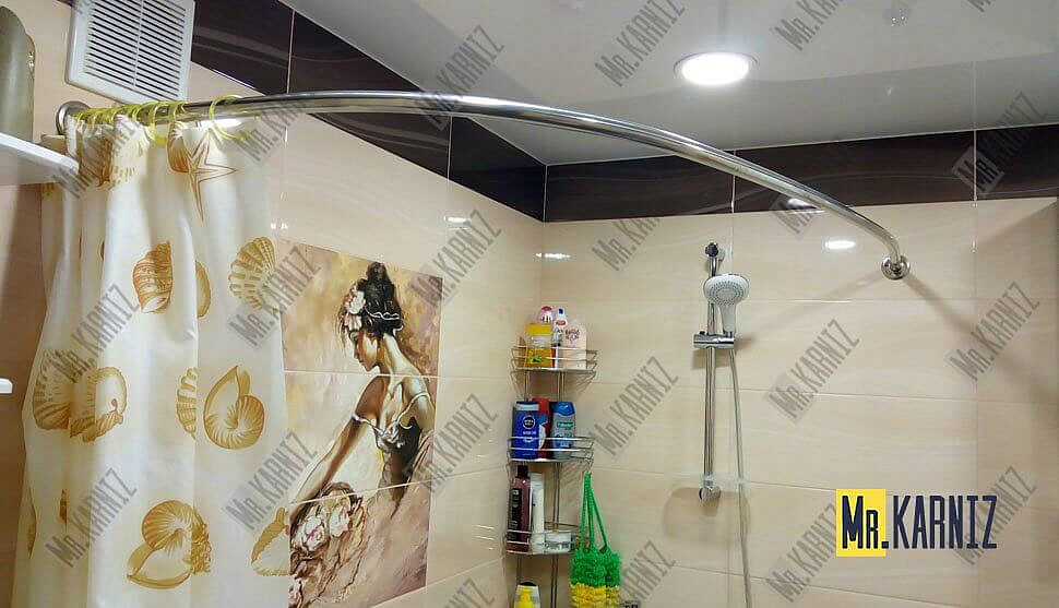 Карниз для ванны Aquatika Готика 150х90 Усиленный 25 мм MrKARNIZ фото 8