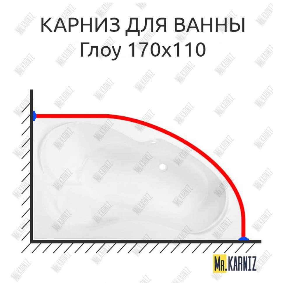 Карниз для ванны Sensea Глоу 170 Усиленный 20 мм MrKARNIZ Карниз для ванны Sensea Глоу 170 Усиленный 20 мм MrKARNIZ